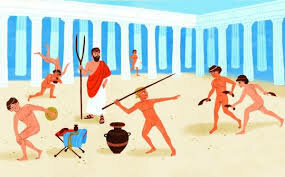 es celebra la primera edicio dels jocs olimpics de la antiguetat