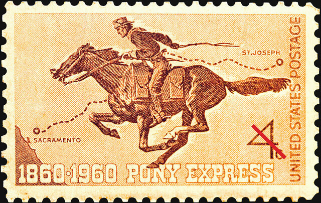 Pony Express Founded