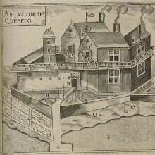 Fondation de Québec par Samuel de Champlain