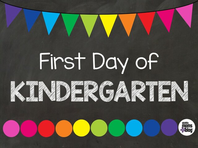 First Day Of Kindergarten-