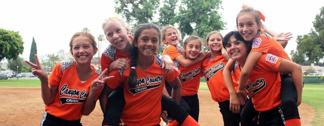 started playing softball