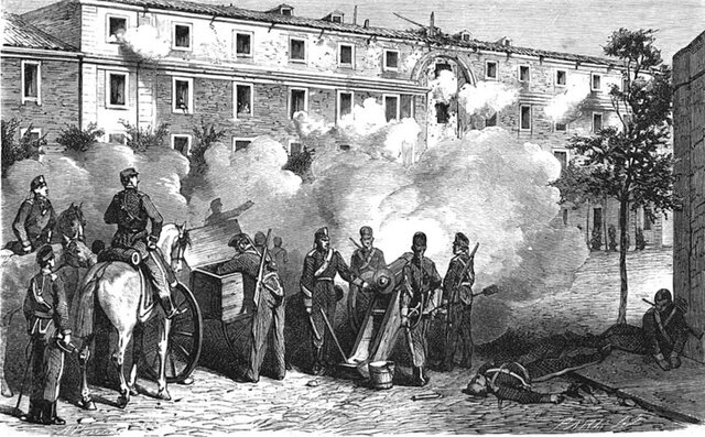 Sublevación del cuartel de San Gil