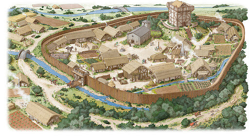 Città e villaggi Altomedievali