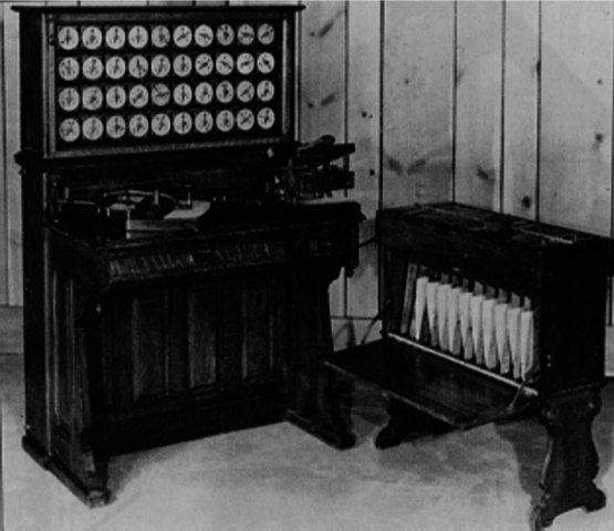 la tibuladora de hollerith