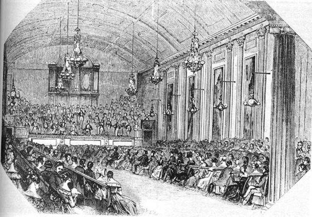 First Public Concerts in England