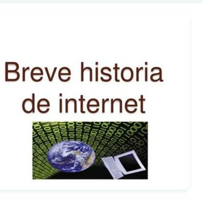 Timeline: breve historia de la internet