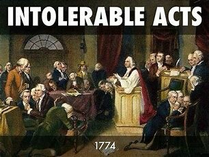 Intolerable Acts