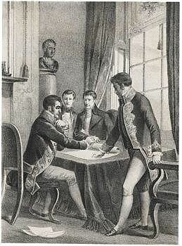 Tratado de Valençay: reconocimiento de Fernando VII como rey de España.