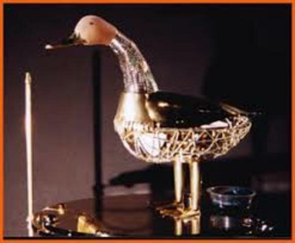 Le canard de Vaucanson.
