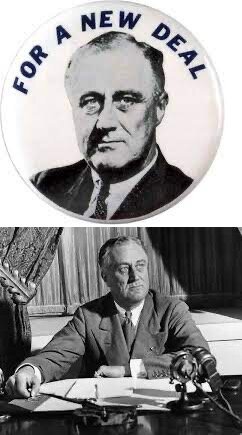 FDR launched the New deal