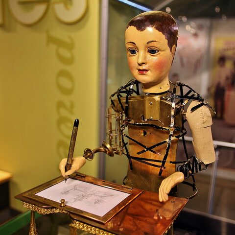 automate dessinateur ecrivain de Maillardet