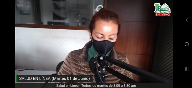 Charla educativa emisora Tradio