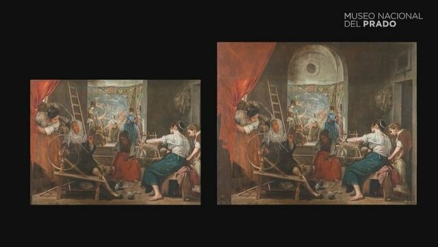 Velázquez pinta Les Filadores