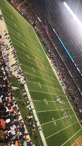 Chicago Bears vs Seattle Seahawks.