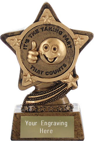 Participation Trophy for Civic Center Basketball Team