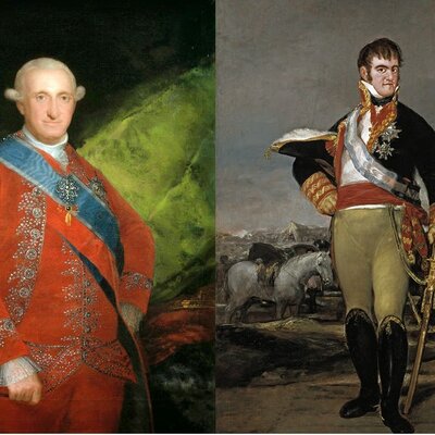 Timeline: EJE CRONOLÓGICO - BLOQUE 5: Reinados de Carlos IV y Fernando VII (Daniel Mila 2ºA BACH)