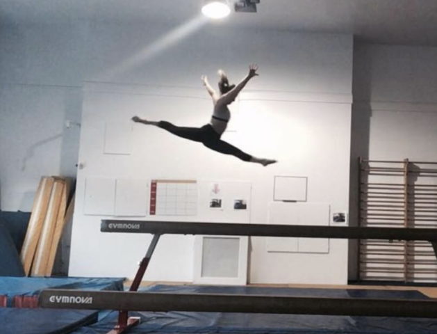 Arrivée dans le monde de la gymnastique