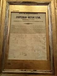 ACTA DE INDEPENDENCIA DEL IMPERIO MEXICANO