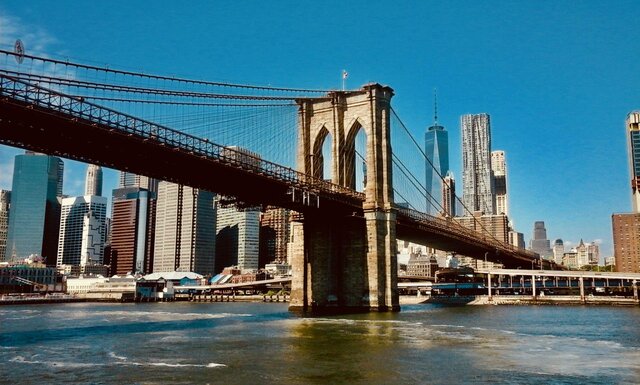 The Brooklyn Bridge Opens