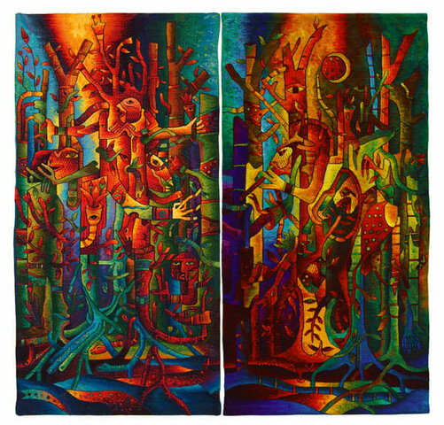 The Dream of the Warrior of Light at Dawn - Maximo Laura