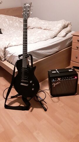 My first electric guitar