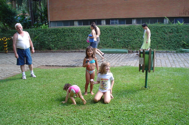 Isabela quando aprendeu a nadar