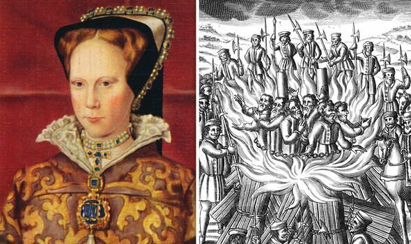 Mary Tudor(Bloody Mary) Takes Crown