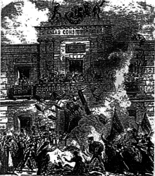 Motín en Barcelona.