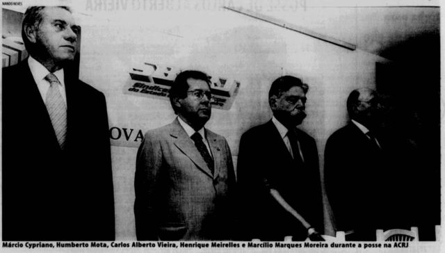 Vieira toma posse à frente da Aberj