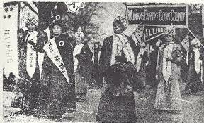 Ida B Wells Marches in Washington