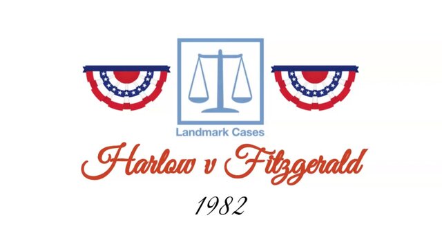 Harlow v. Fitzgerald