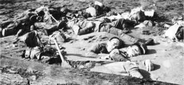 Japanese soliders are killed
