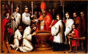 Bautizo y permanencia en Roma