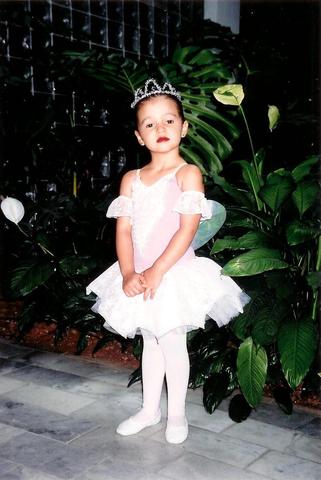 Primeira apresentação de Balé da Bianca