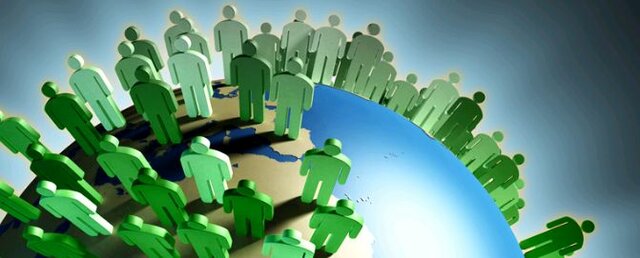 La població mundial desde el 1950 fins el 2000