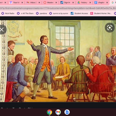 Timeline: Continental congress