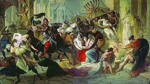 Vándalos saquean Roma