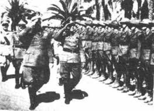 Germans and Italians had been completely driven out of the north Africa