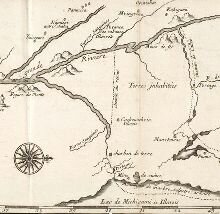 Louis Jolliet et Jacques Marquette atteignent le fleuve Mississippi