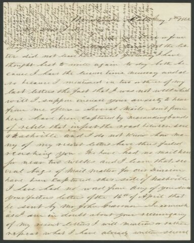 The south capturing letters