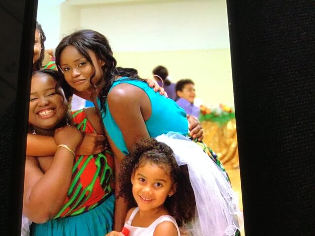 Mariage de  l'amie de maman.