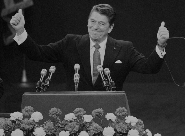 Reagan elected