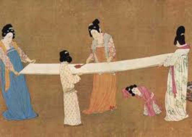 105 d.C - Surge papel na China