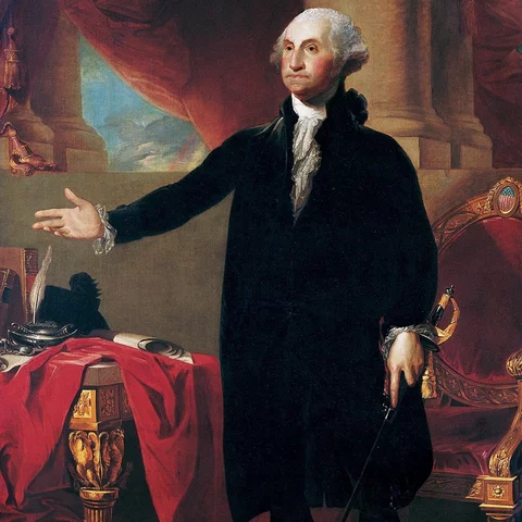 George Washington becomes president