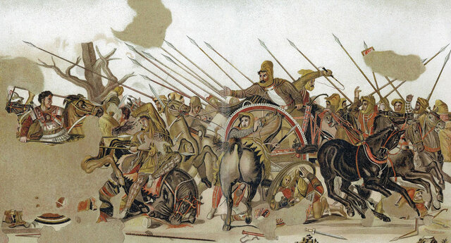 Alexander's second battle with Persia