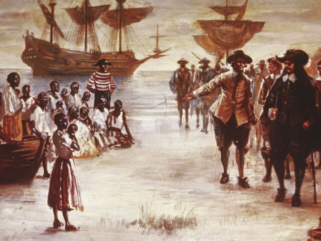 First African American Slaves Arrive in Jamestown