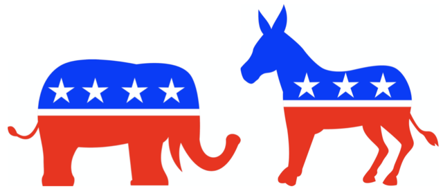 Democratic-Republican party split