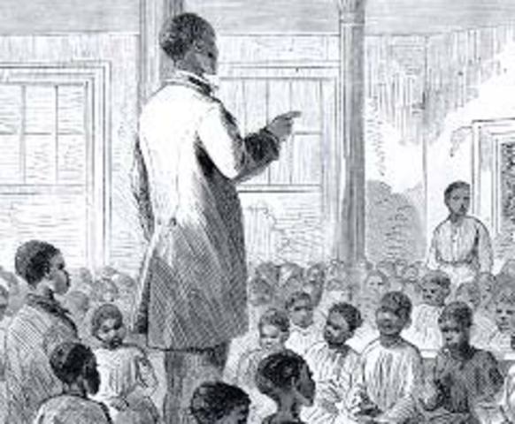 The education for African American children