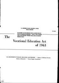 Vocational Education Acts of 1963