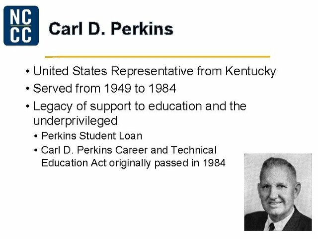 Carl Perkins Act